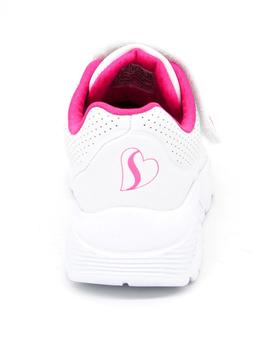 Deportivo Skechers 310451L/WHP blanco para niña