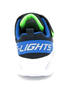 Deportivo Skechers 401650L/NVBL marino luces