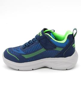 Deportivo Skechers 403861L/LNVL marino para niño