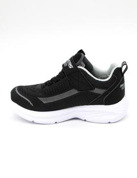 Deportivas Skechers 403861L/BKSL negro/plata niño