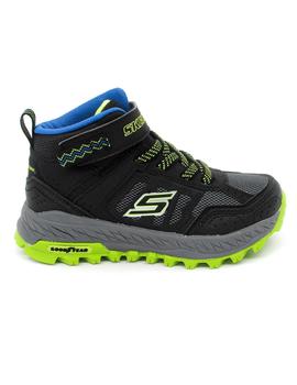 Botín Skechers Fuse Tread-Trekor negro para niño