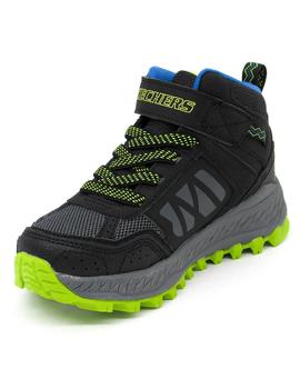 Botín Skechers Fuse Tread-Trekor negro para niño