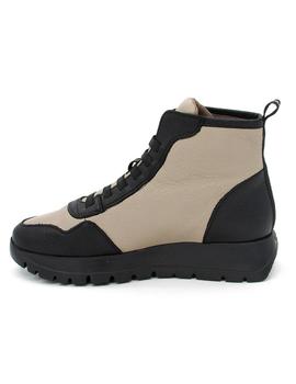 Botin Wonders A-2415 negro/taupe para mujer