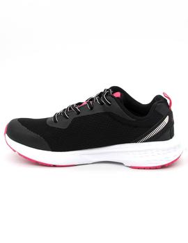 Deportivo Kappa 381F58W negro/rosa para mujer