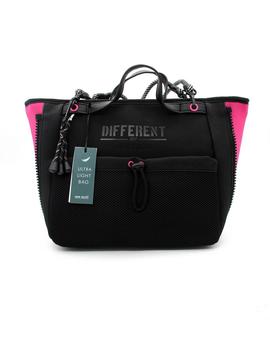 Bolso Pepe Moll 222380 negro/fucsia para mujer