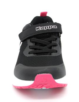 Deportivo Kappa 331D61W negro/fuchsia niña