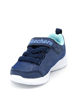 Deportivo Skechers 302885N/BLTQ  azul para niña