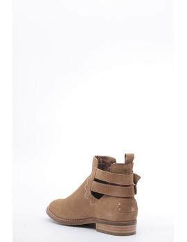Bot n Plano MUSSE Mujer Serraje Camel MANUELA