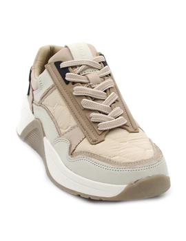 Zapato deportivo Carmela 160115 beige para mujer