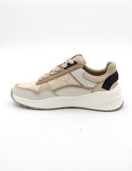 Zapato deportivo Carmela 160115 beige para mujer