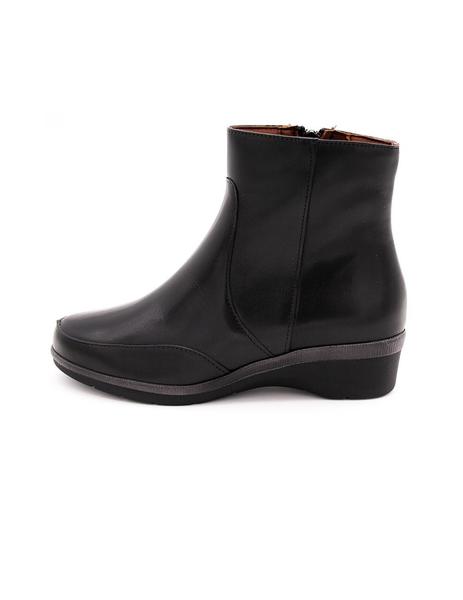 Botin Mujer Piel Negro 5220