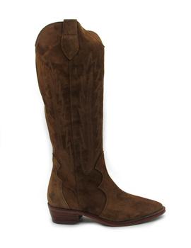 Bota campera Alpe 2547 cuero para mujer