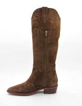 Bota campera Alpe 2547 cuero para mujer