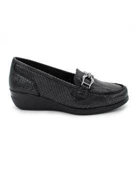 Zapato 24HRS 25476 negro para mujer