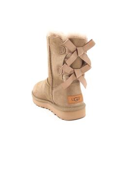 Bota UGG Mujer Serraje Taupe Pelo Lazo 1016225