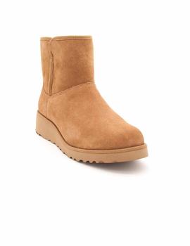 Botín UGG Mujer Pelo Serraje Camel Cuña 1012497