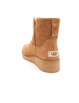 Botín UGG Mujer Pelo Serraje Camel Cuña 1012497