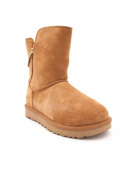 Botín UGG Mujer  Pelo Serraje Camel Cadena 1094983