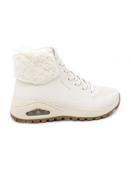 Botín Skechers 167274/NAT beige para mujer