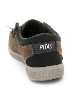 Zapato Pitas PAU WP150 kaki para hombre