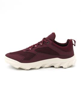 Deportivo Ecco 820193  burdeos para mujer