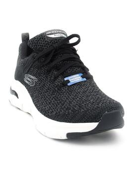 Deportivo Skechers 149058/BKW negro/blanco mujer