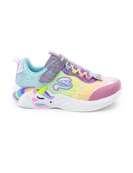 Deportivas Skechers 302311L multicolor para niña