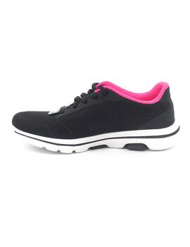 Deportivo Skechers 124155/BKHP negro/rosa mujer