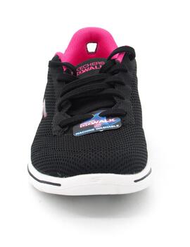 Deportivo Skechers 124155/BKHP negro/rosa mujer