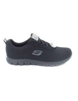 Zapatilla Skechers 77210EC/BLK negro para mujer