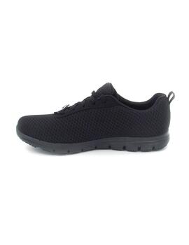 Zapatilla Skechers 77210EC/BLK negro para mujer