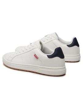 Deportivo Levis Sneakers blanco/marino hombre