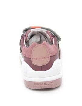 Deportivo Biomecanics 211230 rosa/gris para niña