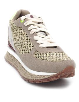 Deportivo Gioseppo 69014 beige para mujer