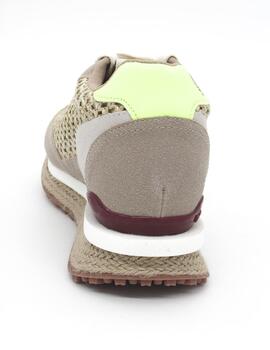 Deportivo Gioseppo 69014 beige para mujer