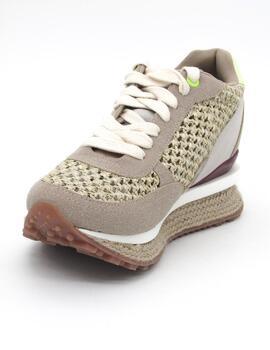 Deportivo Gioseppo 69014 beige para mujer