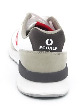 Deportivo Ecoalf PRINCEALF blanco/rojo hombre