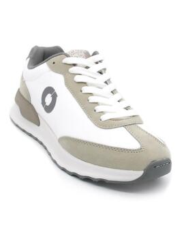 Deportivo Ecoalf PRINCEALF beige/blanco mujer