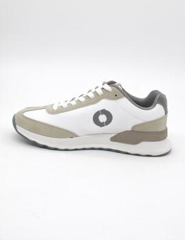 Deportivo Ecoalf PRINCEALF beige/blanco mujer