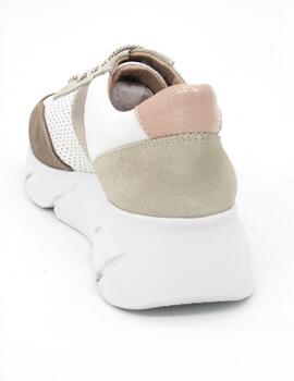 Zapato 24HRS 25653 taupe/beige para mujer