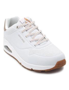 Deportivas Skechers 155196/WHT blanco/dorado mujer