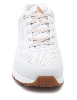 Deportivas Skechers 155196/WHT blanco/dorado mujer