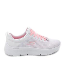 Deportivas Skechers Alani blanco/rosa para mujer