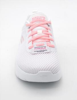 Deportivas Skechers Alani blanco/rosa para mujer