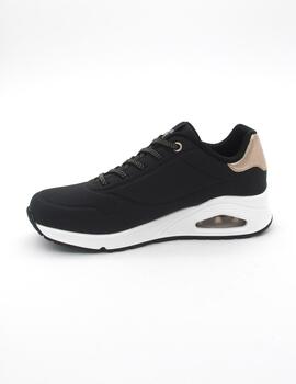 Zapatilla Skechers 155196/BLK negras para mujer