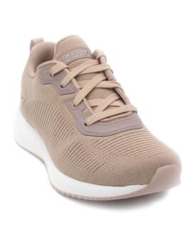 Deportivas Skechers Bobs Sport Squad rosas 