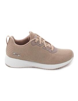 Zapatilla Skechers Bobs Sport Squad rosas 