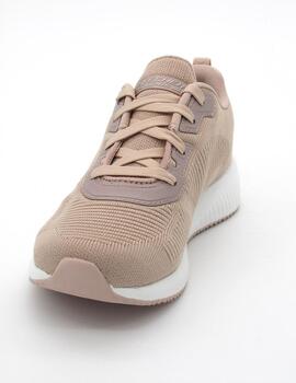 Zapatilla Skechers Bobs Sport Squad rosas 