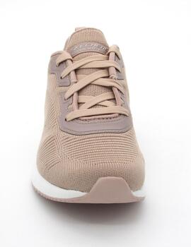 Deportivas Skechers Bobs Sport Squad rosas 