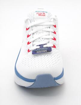 Zapatilla Skechers 149368/WPBL blanco/azul mujer